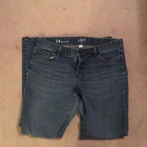 Loft curvy boot jeans